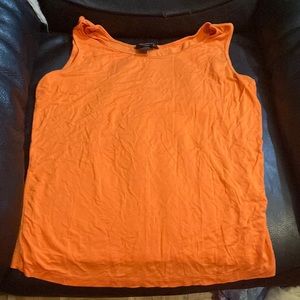 Multiples woman, size medium, orange, tank top